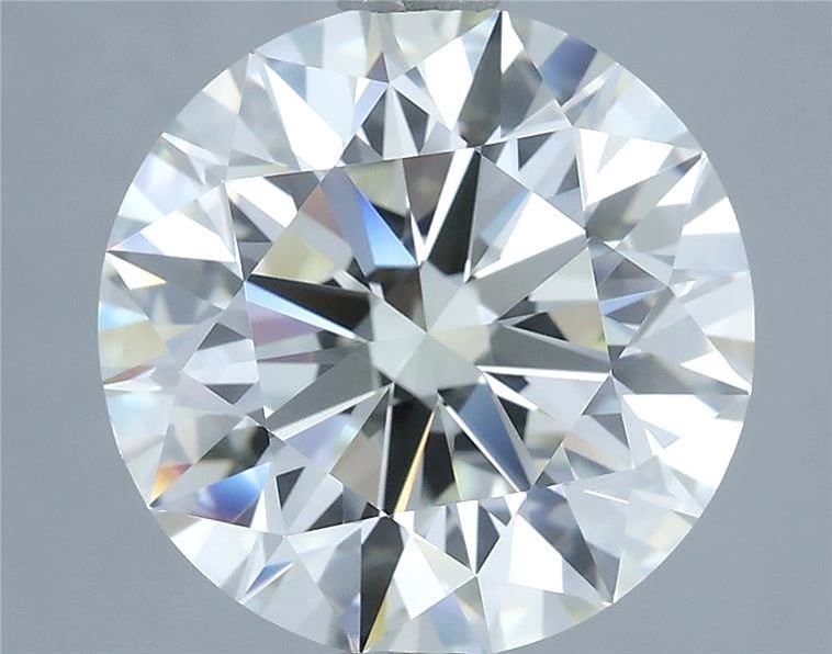 4.71ct J VVS1 Rare Carat Ideal Cut Round Diamond