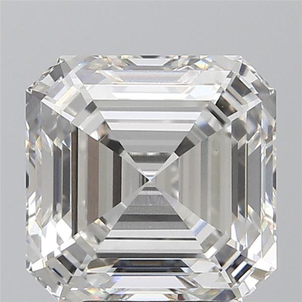 6.33ct G VS1 Rare Carat Ideal Cut Asscher Lab Grown Diamond