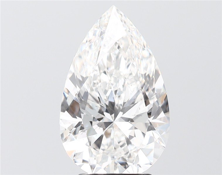 4.00 Carat Pear Lab Diamond