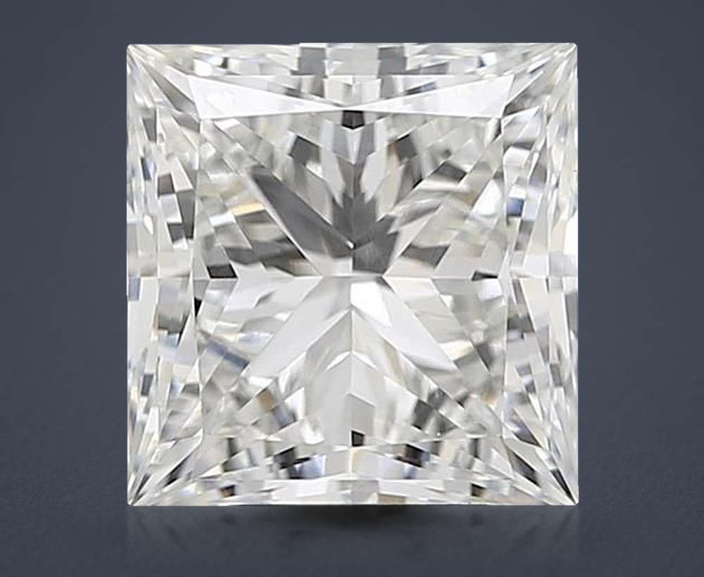 4.52 Carat Princess Lab Diamond