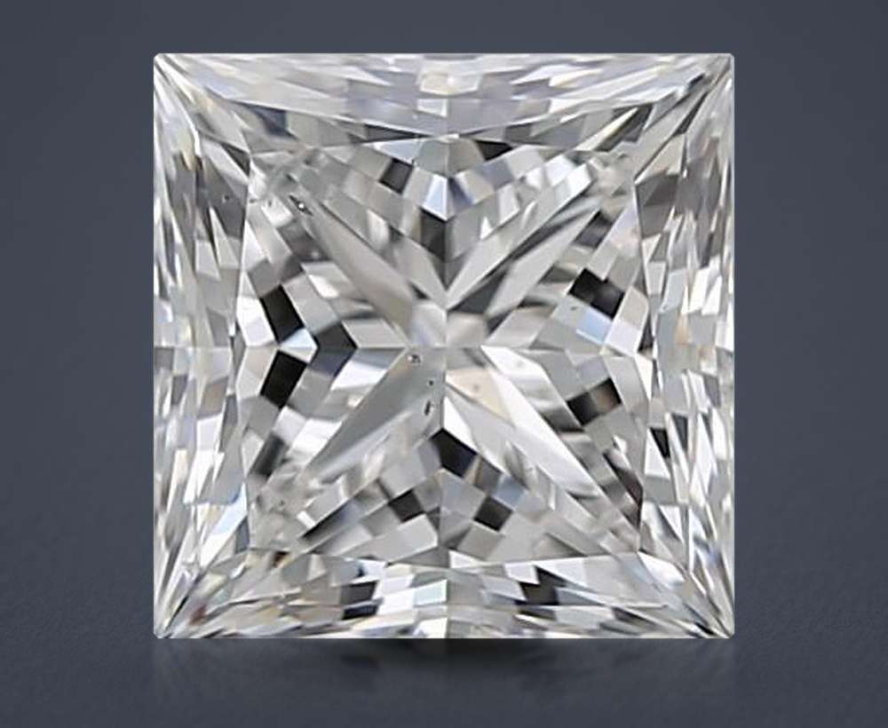 1.71 Carat Princess Natural Diamond