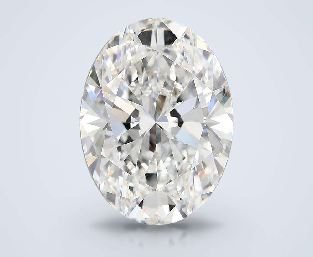 5.25 Carat Oval Lab Diamond
