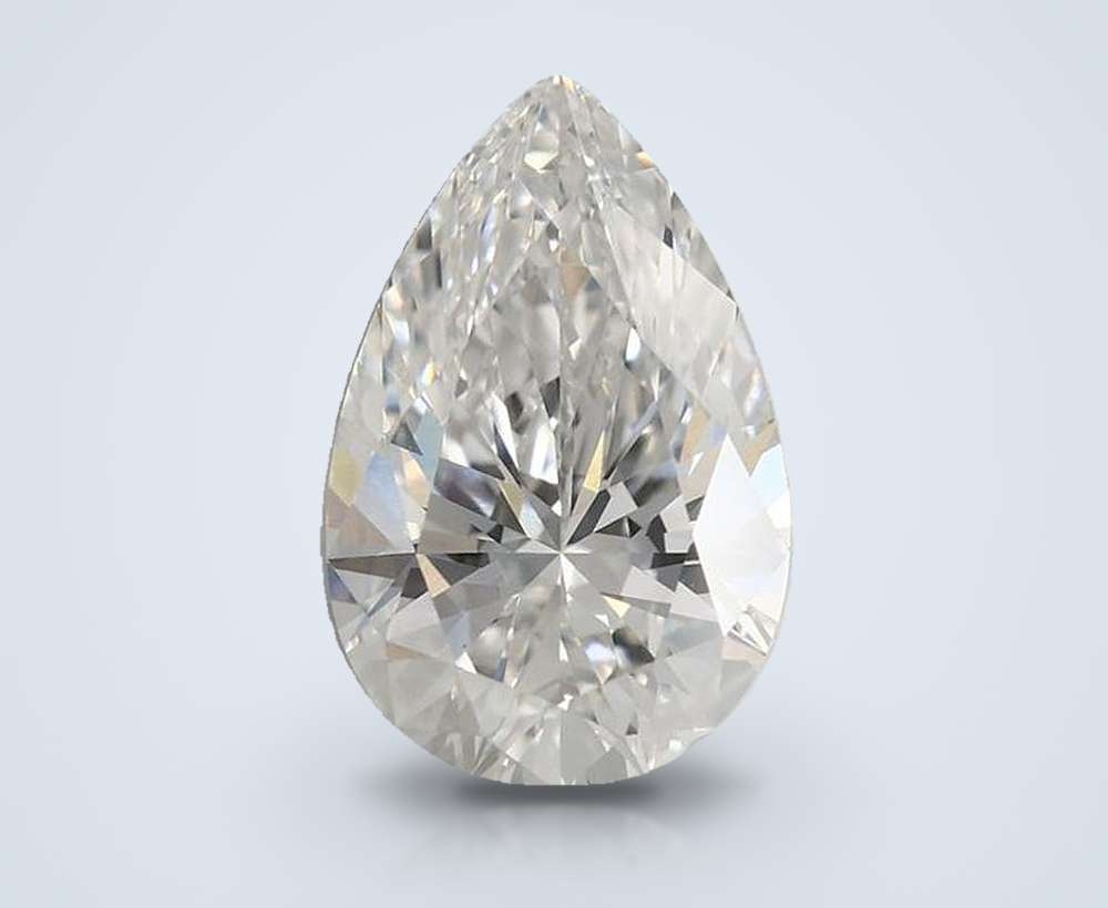 2.07 Carat Pear Lab Diamond