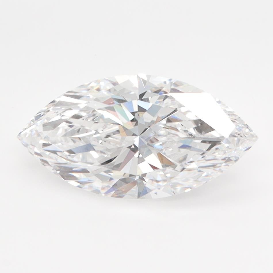 1.54ct D VVS1 Rare Carat Ideal Cut Marquise Lab Grown Diamond