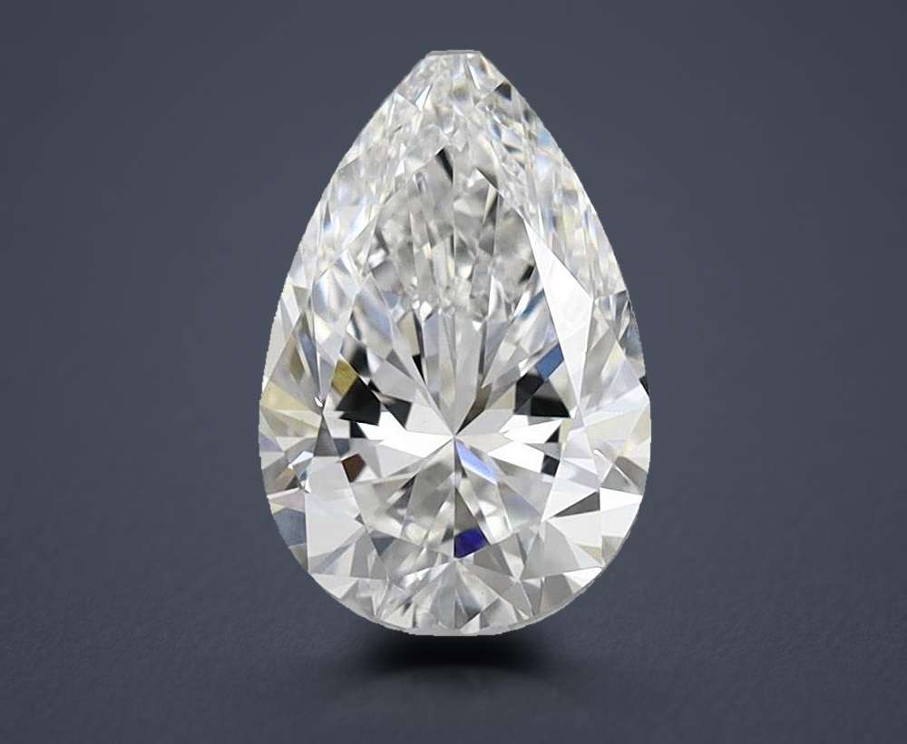0.97 Carat Pear Lab Diamond