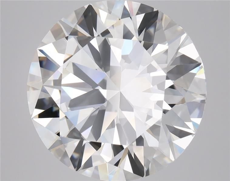 5.01ct F IF Excellent Cut Round Diamond