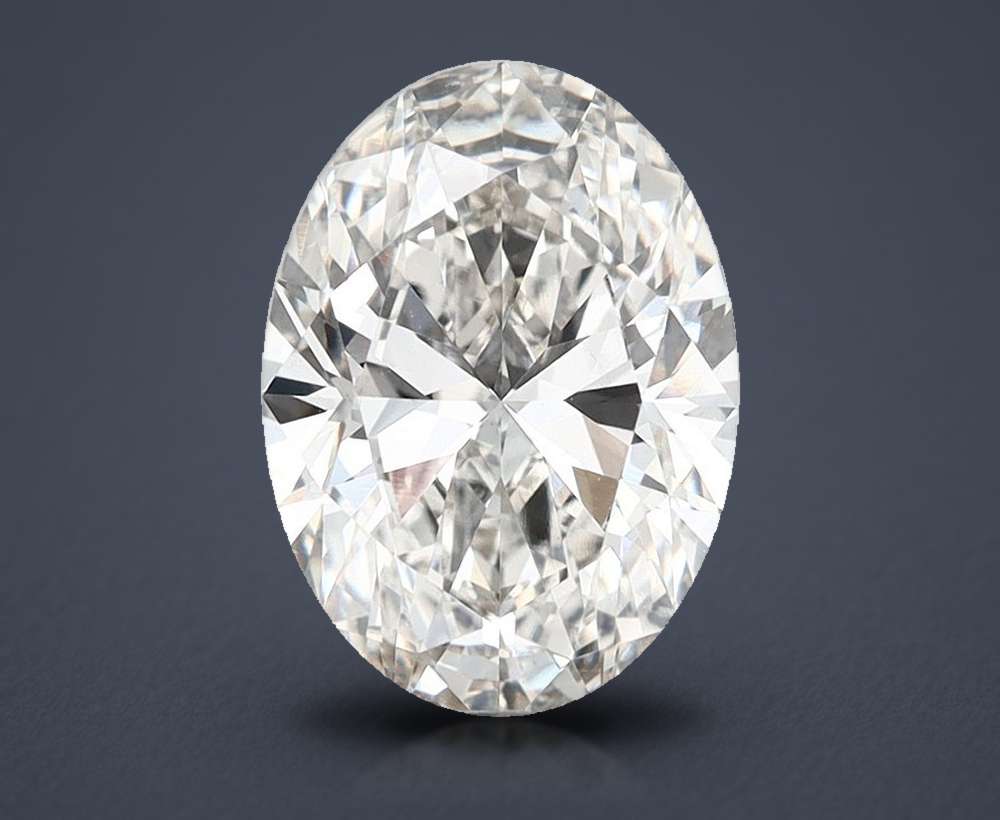 3.21 Carat Oval Lab Diamond
