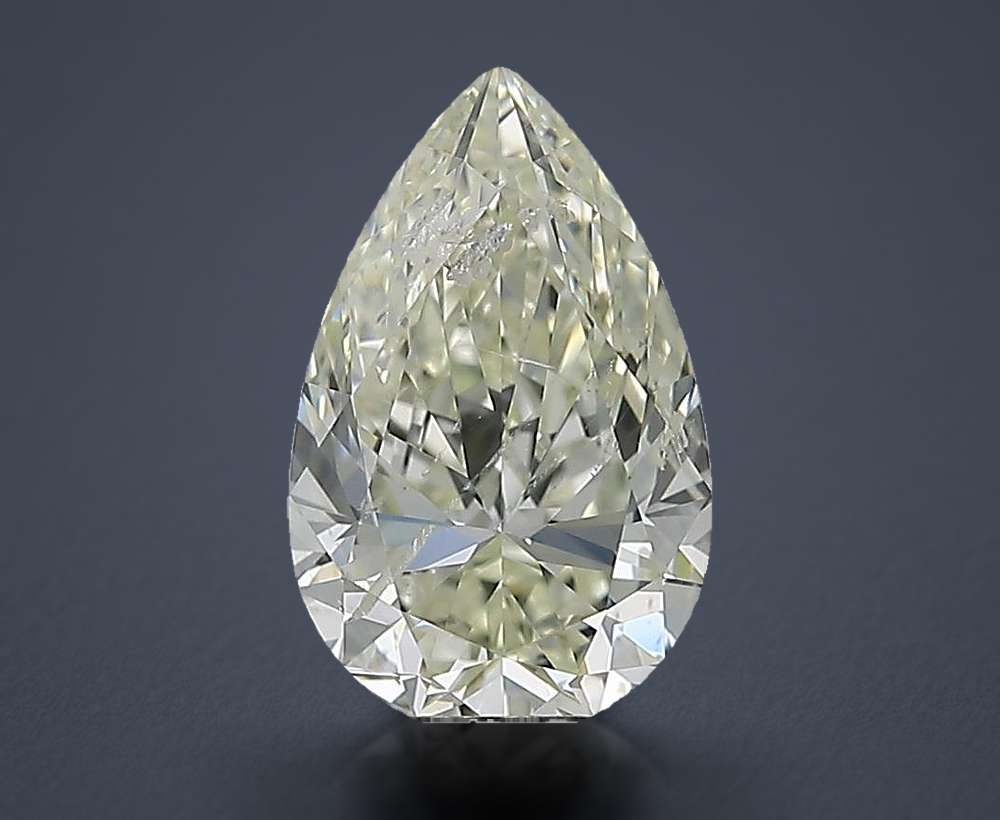 2.01 Carat Pear Natural Diamond