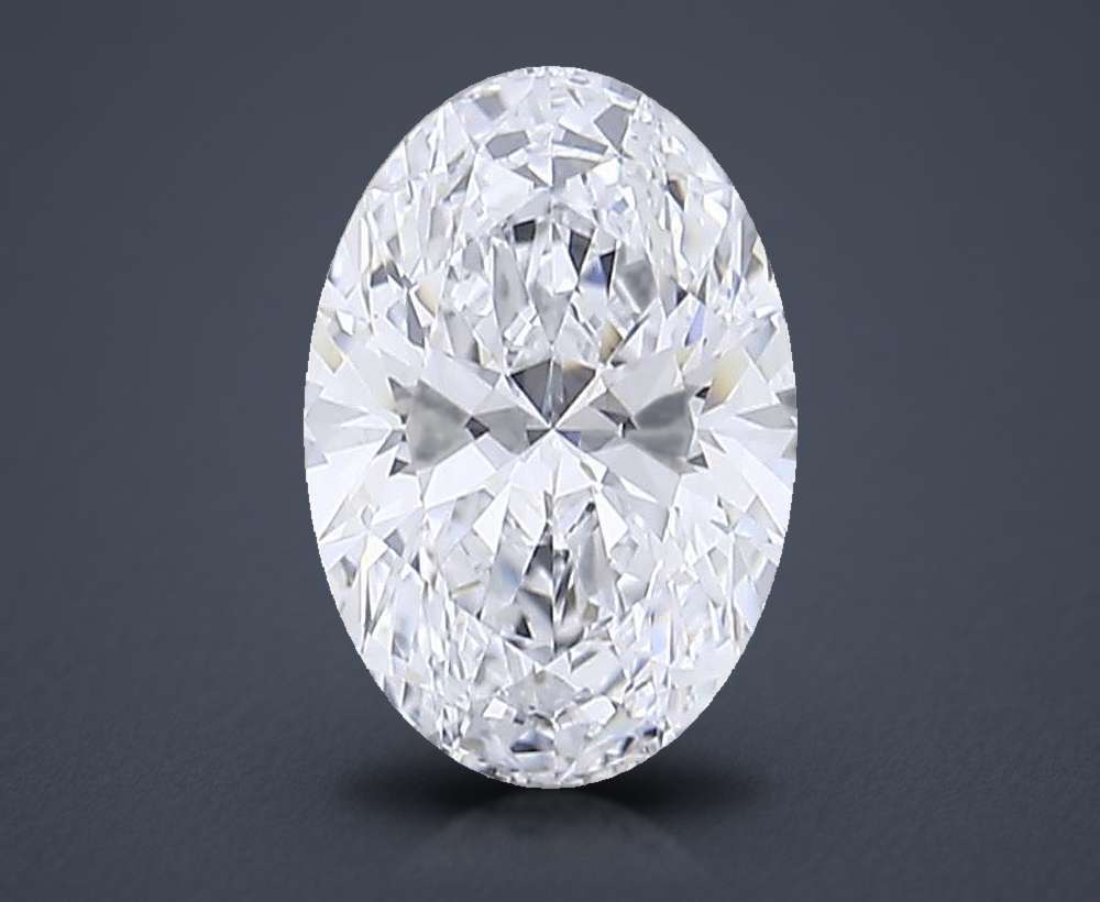 2.54 Carat Oval Lab Diamond
