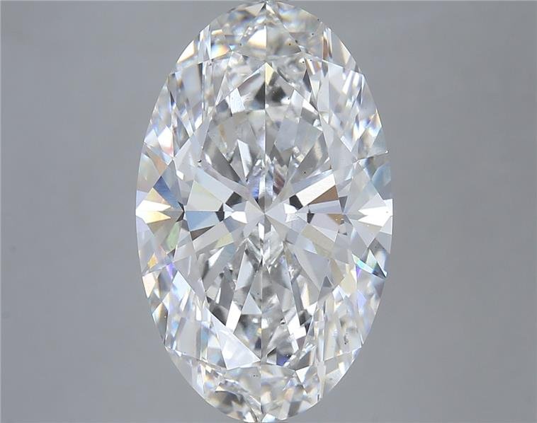 7.61ct G VS1 Rare Carat Ideal Cut Oval Lab Grown Diamond