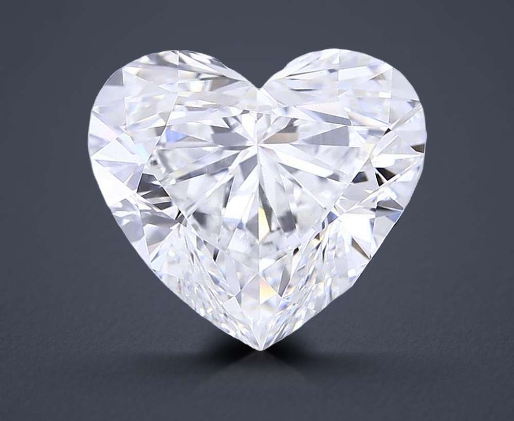 6.08 Carat Heart Lab Diamond