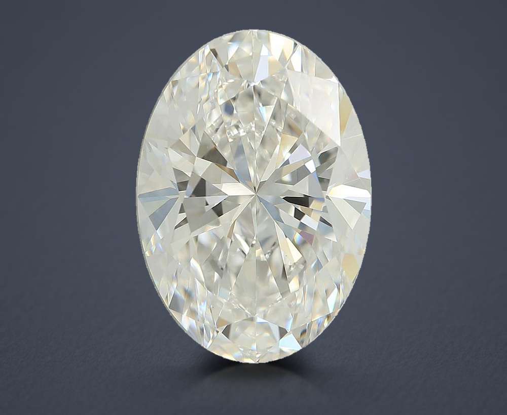 3.57 Carat Oval Lab Diamond
