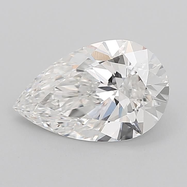 3.07ct E VS1 Rare Carat Ideal Cut Pear Lab Grown Diamond