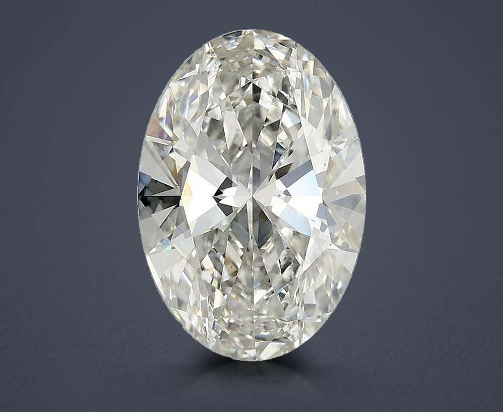 2.84 Carat Oval Lab Diamond