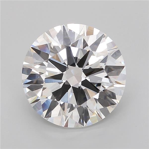 7.01ct F VVS2 Rare Carat Ideal Cut Round Lab Grown Diamond