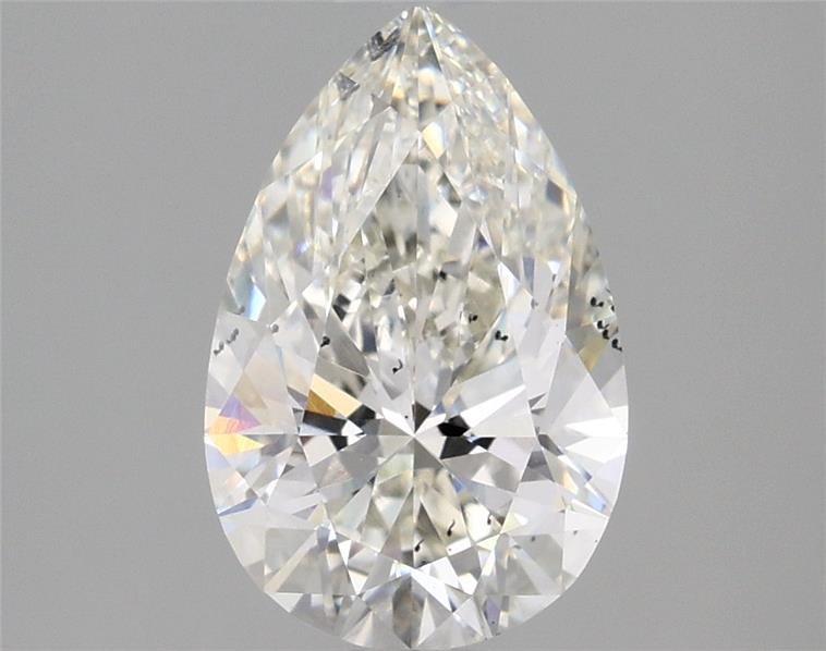 1.82ct H SI1 Rare Carat Ideal Cut Pear Lab Grown Diamond