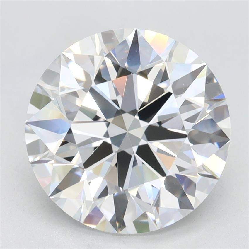 3.21ct D IF Rare Carat Ideal Cut Round Lab Grown Diamond