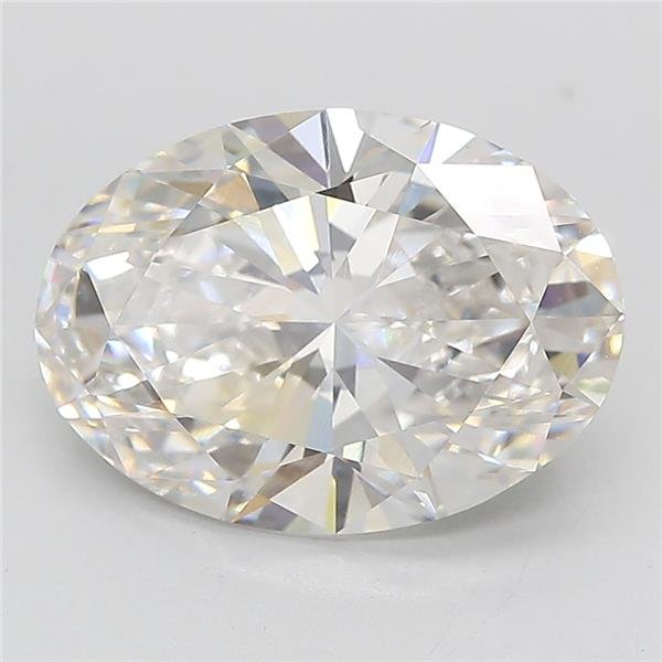 4.18ct G VS1 Rare Carat Ideal Cut Oval Lab Grown Diamond