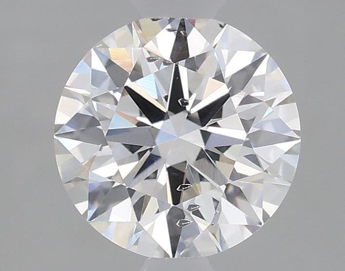 1.01ct F SI1 Rare Carat Ideal Cut Round Lab Grown Diamond