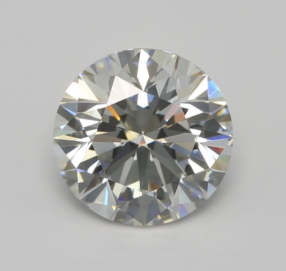 1.70ct J VS2 Rare Carat Ideal Cut Round Diamond