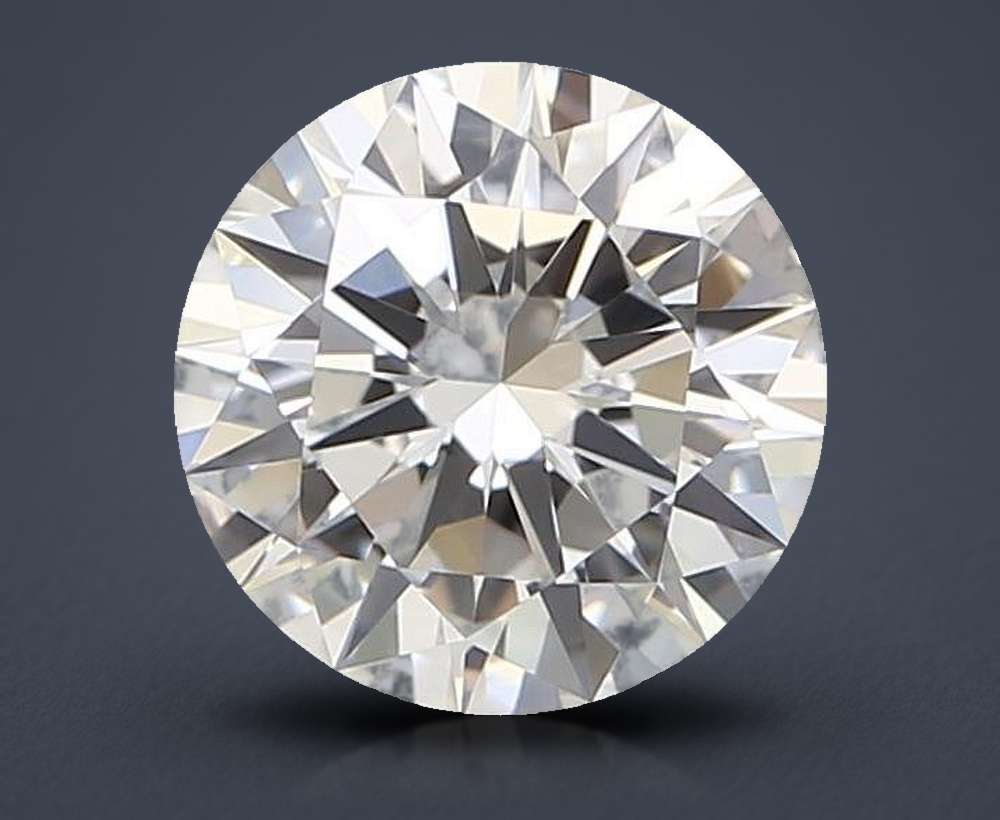 0.57 Carat Round Natural Diamond