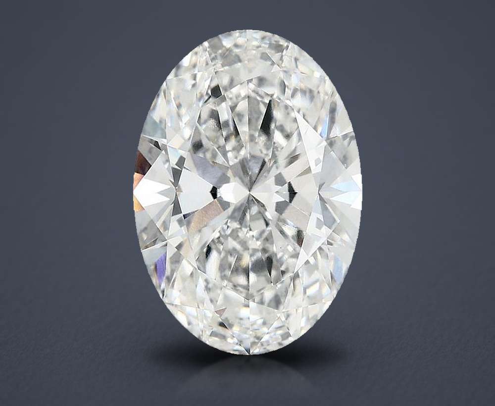 3.91 Carat Oval Lab Diamond