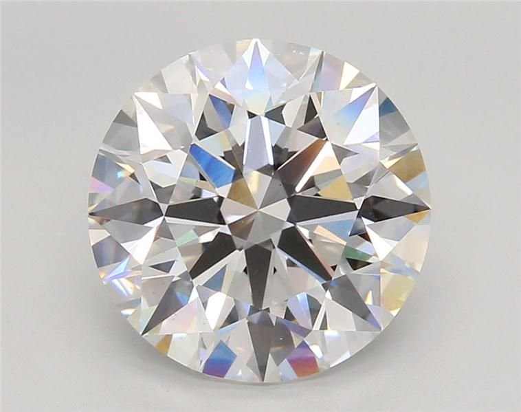 5.05ct E VS2 Rare Carat Ideal Cut Round Lab Grown Diamond