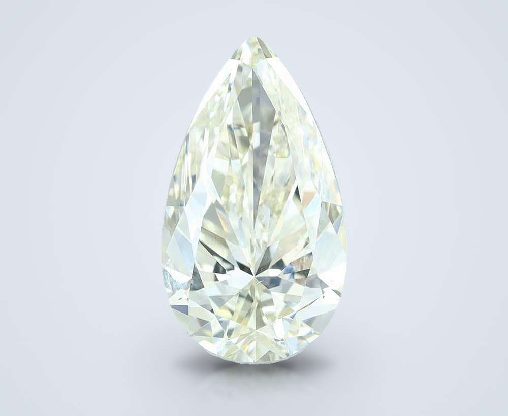 3.02 Carat Pear Natural Diamond