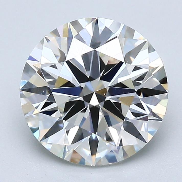 2.10ct H VS1 Rare Carat Ideal Cut Round Diamond