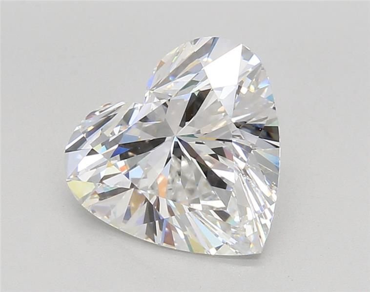 3.02ct D VVS2 Rare Carat Ideal Cut Heart Lab Grown Diamond