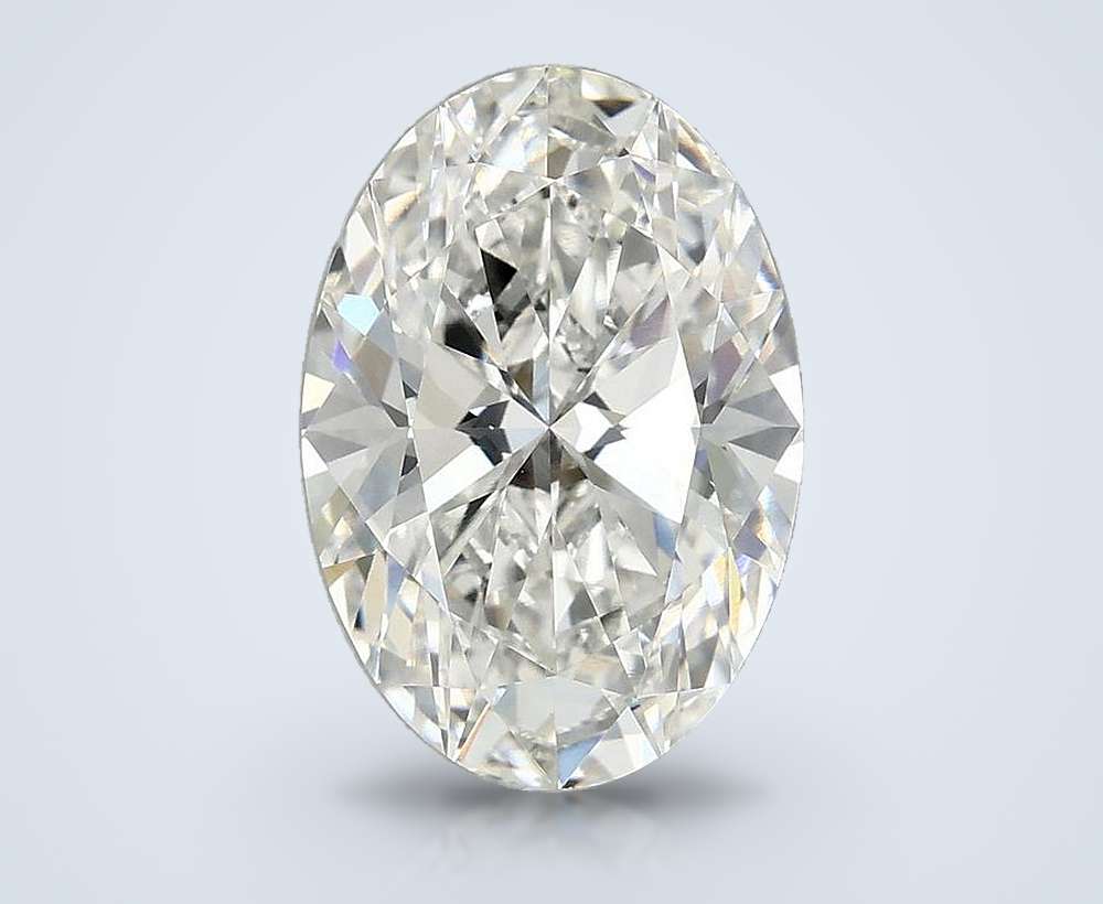 4.00 Carat Oval Lab Diamond