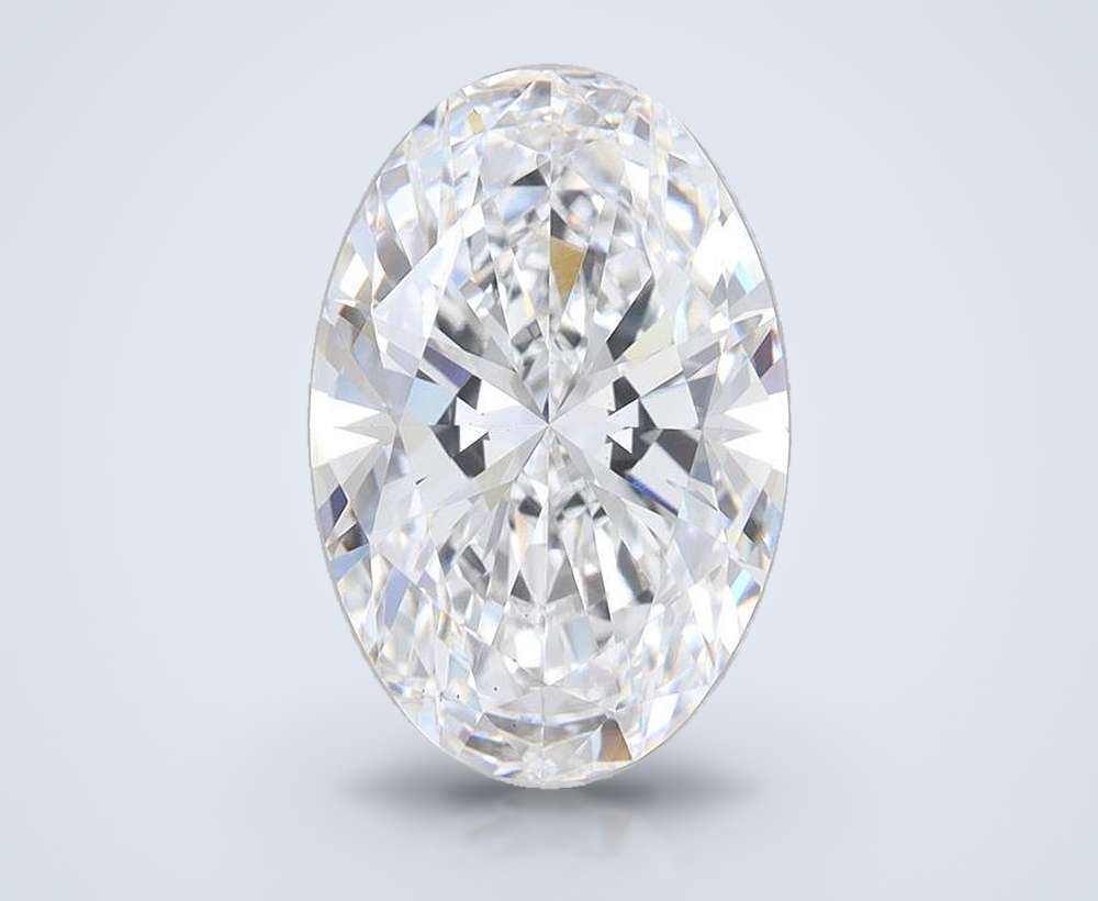 4.70 Carat Oval Lab Diamond