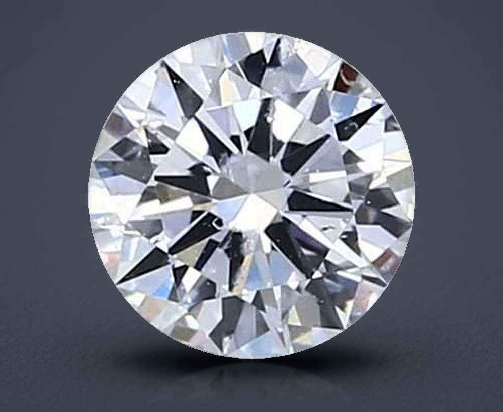 0.70 Carat Round Natural Diamond