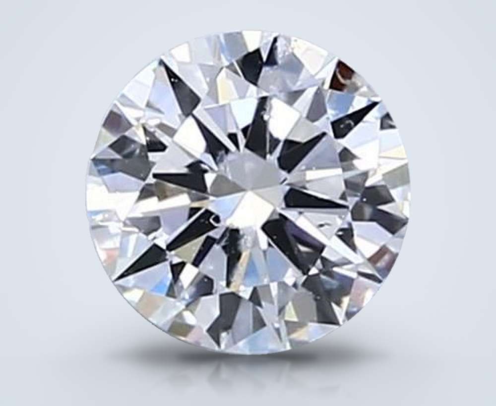 0.70 Carat Round Natural Diamond
