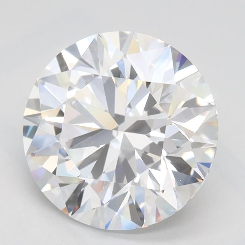 2.09ct D VVS2 Rare Carat Ideal Cut Round Lab Grown Diamond