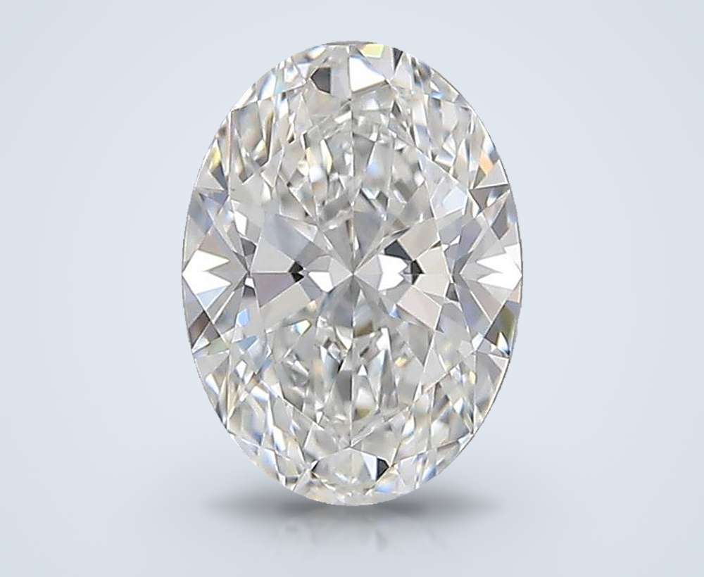 1.00 Carat Oval Lab Diamond