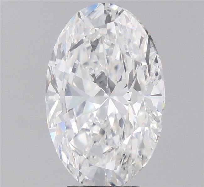 6.84 Carat Oval Lab Diamond
