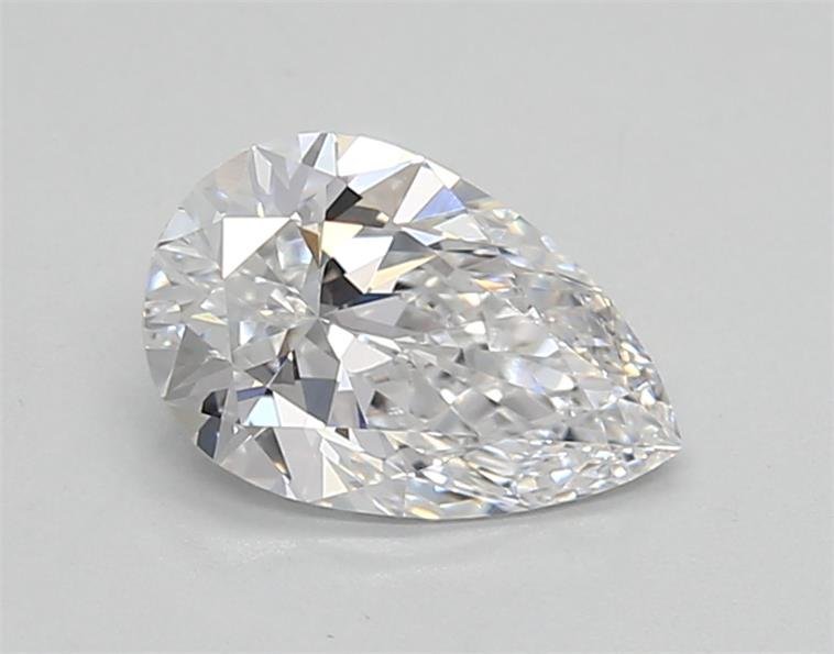 0.97ct D VVS1 Rare Carat Ideal Cut Pear Lab Grown Diamond