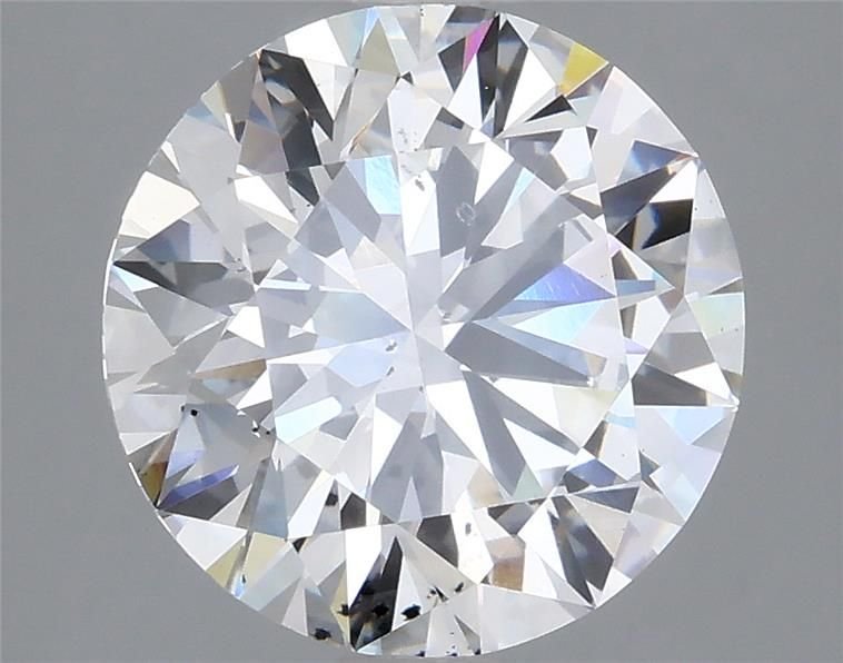 3.14ct F SI1 Rare Carat Ideal Cut Round Lab Grown Diamond