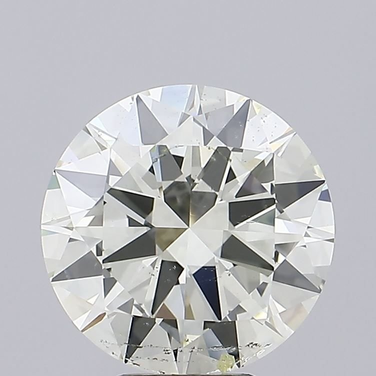 5.02ct K SI2 Very Good Cut Round Diamond