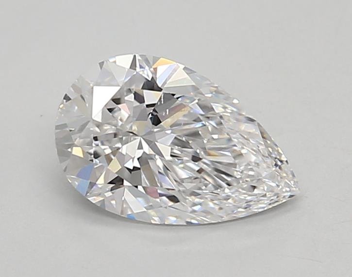 0.87ct D VVS1 Rare Carat Ideal Cut Pear Lab Grown Diamond