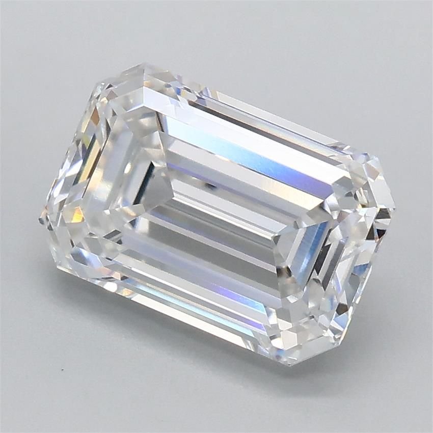 2.08ct E VVS2 Rare Carat Ideal Cut Emerald Lab Grown Diamond