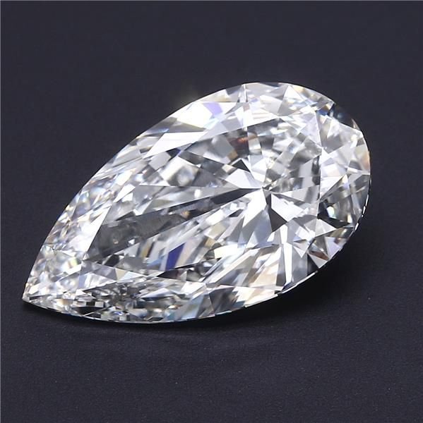 15.01ct F VVS2 Rare Carat Ideal Cut Pear Lab Grown Diamond