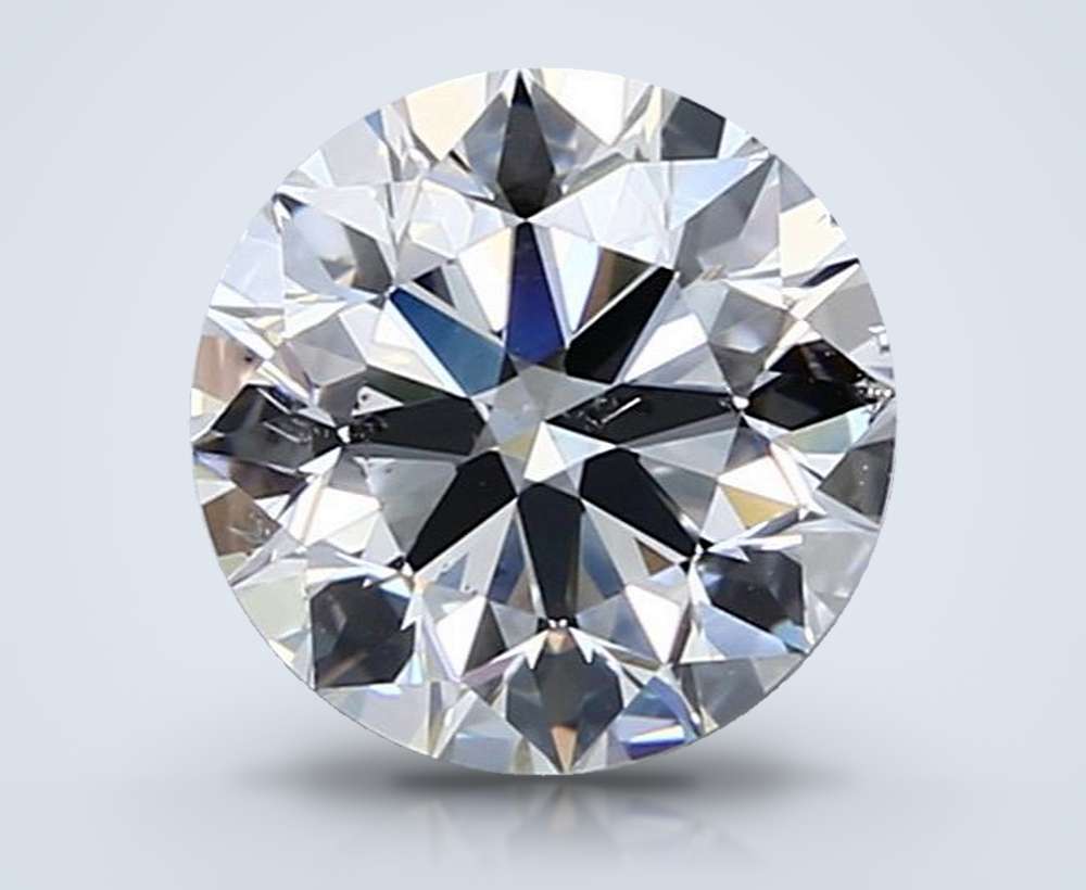 1.71 Carat Round Natural Diamond