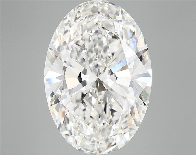 10.29ct F VS1 Rare Carat Ideal Cut Oval Lab Grown Diamond