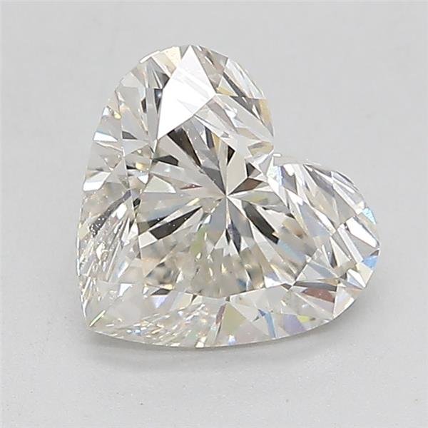 1.54ct I VVS2 Rare Carat Ideal Cut Heart Lab Grown Diamond