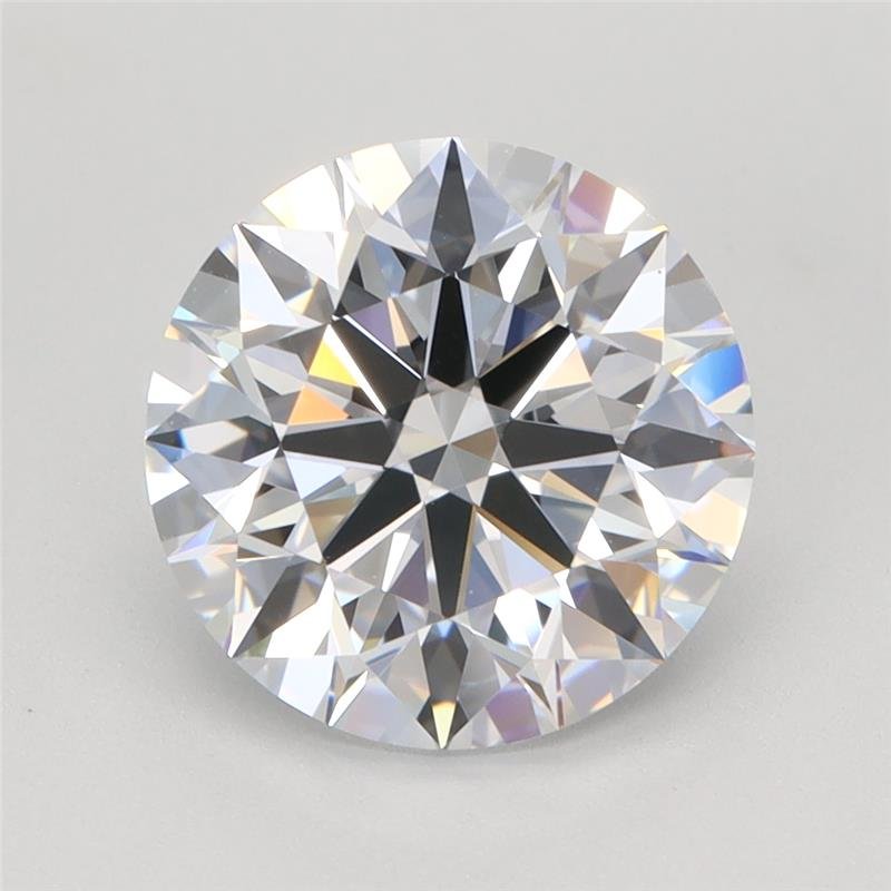 3.22ct D VVS1 Rare Carat Ideal Cut Round Lab Grown Diamond