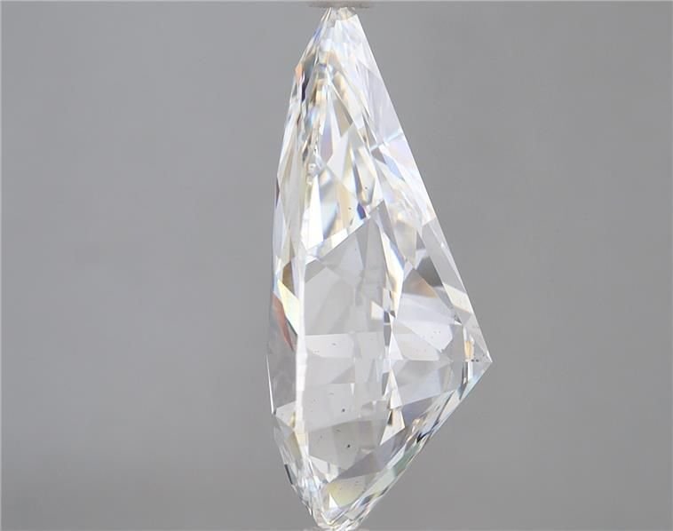 6.44ct G SI1 Rare Carat Ideal Cut Pear Lab Grown Diamond