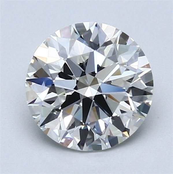 1.71ct G VVS2 Rare Carat Ideal Cut Round Diamond
