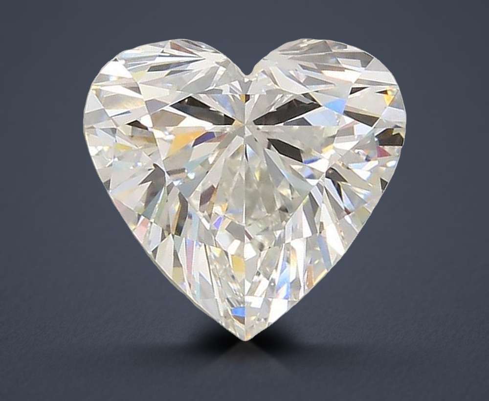 4.44 Carat Heart Lab Diamond